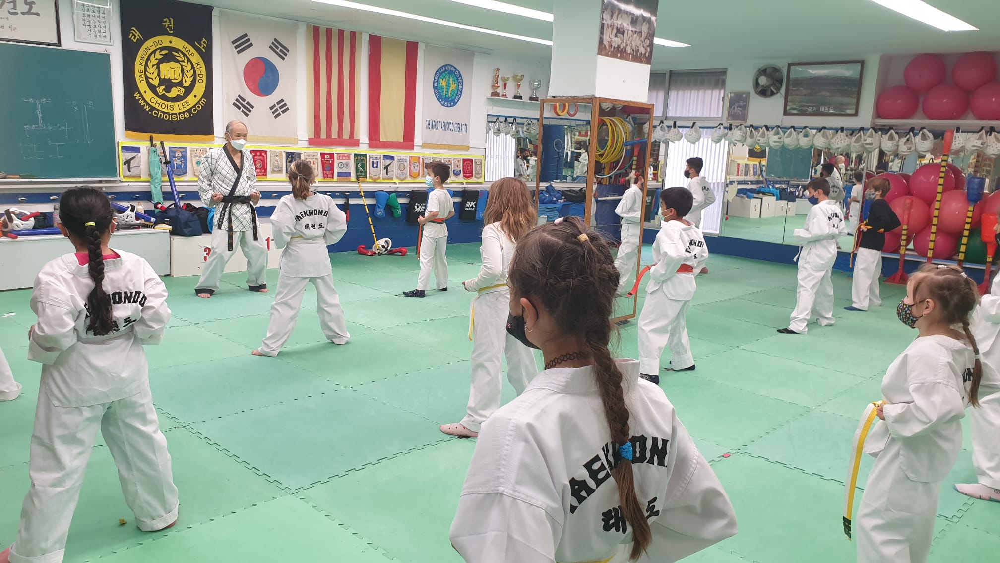 Taekwondo i defensa personal per nens i nenes