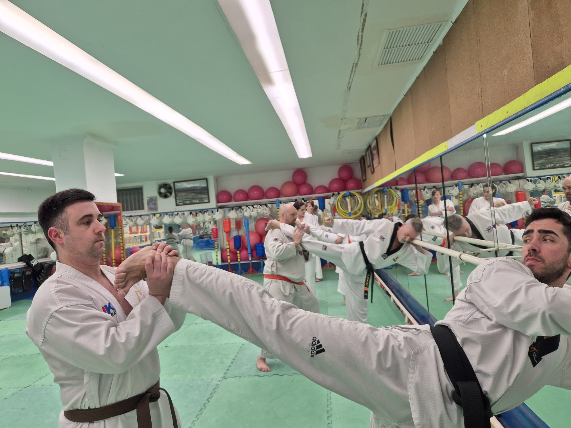 clase de Taekwondo en Girona